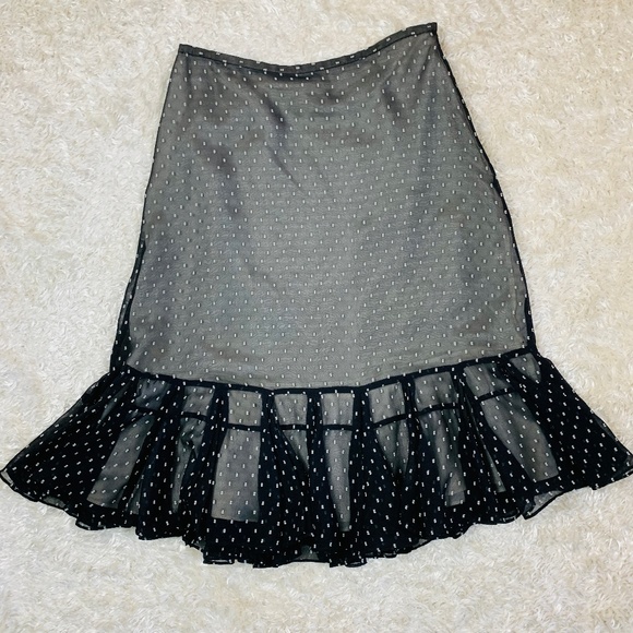 Loft Dresses & Skirts - Ann Taylor Loft Size 4 Black White Career Skirt